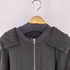 ダイエットブッチャー DIET BUTCHER Front zip unevenness hoodie ジップアップパーカー メンズ JPN:1