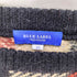ブルーレーベルクレストブリッジ BLUE LABEL CRESTBRIDGE 金釦 チェック柄 モヘア ニット レディース 38