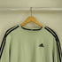 アディダス adidas ESSENTIALS PLUS ルーズフィット スリーストライプス フレンチテリー スウェットシャツ メンズ JPN:M