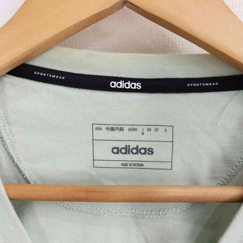 アディダス adidas ESSENTIALS PLUS ルーズフィット スリーストライプス フレンチテリー スウェットシャツ メンズ JPN:M