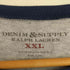 デニムアンドサプライ ラルフローレン DENIM & SUPPLY RALPH LAUREN スカル ライダー プリント ラグランスリーブ Tシャツ メンズ import:XXL