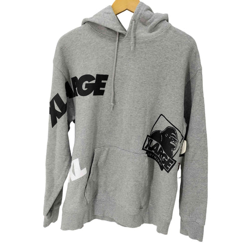 エクストララージ XLARGE ランダムロゴプルオーバーパーカー メンズ JPN:L
