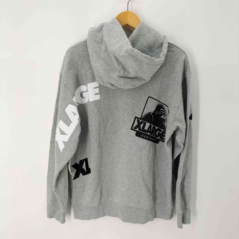 エクストララージ XLARGE ランダムロゴプルオーバーパーカー メンズ JPN:L