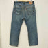 リーバイス Levis 501 2007年4月製造 アニメ キャラクター イラスト ペイントストレートデニム メンズ W34L30