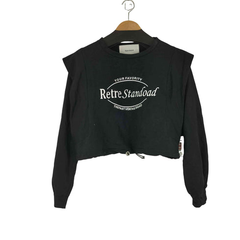 ナルシス NARCISSUS ドローコート フロントプリント L/S Tシャツ レディース