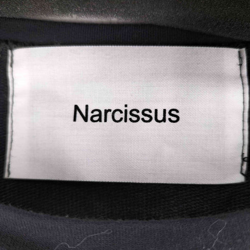 ナルシス NARCISSUS ドローコート フロントプリント L/S Tシャツ レディース