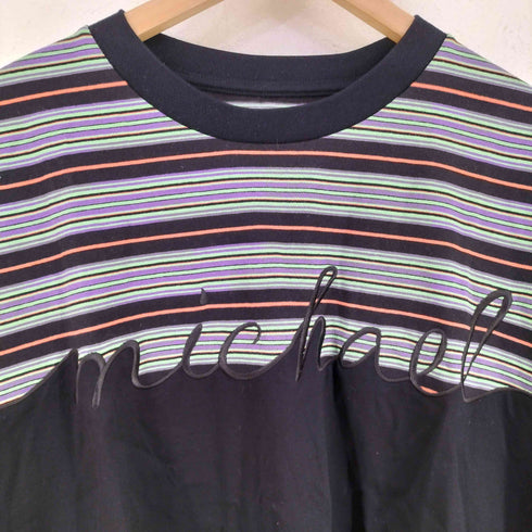 71MICHAEL S/S BORDER TEE ボーダー Tシャツ domestic メンズ L