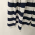 バーバリーブルーレーベル BURBERRY BLUE LABEL コットン ボーダースカート 半袖ワンピース レディース 36