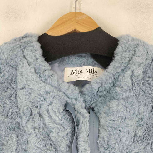 Mia stile エコファー ジャケット レディース