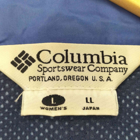 コロンビア Columbia 90-00S ユニセックス バイカラー ナイロンジャケット メンズ レディースL