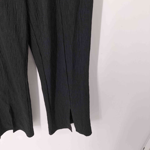 ビューティーアンドユースユナイテッドアローズ BEAUTY & YOUTH UNITED ARROWS クレープ フロントスリット フレアパンツ レディース JPN:S