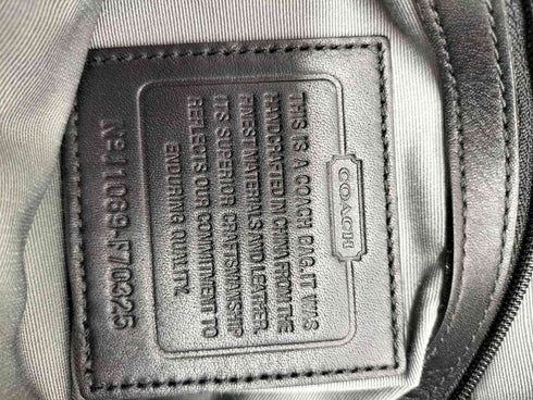 コーチ COACH ナイロン シグネチャーロゴレザー ショルダーバッグ メンズ ONE SIZE