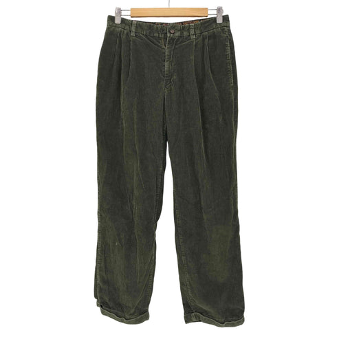 トミーヒルフィガー TOMMY HILFIGER 00s 2タック コーデュロイパンツ メンズ 30/30