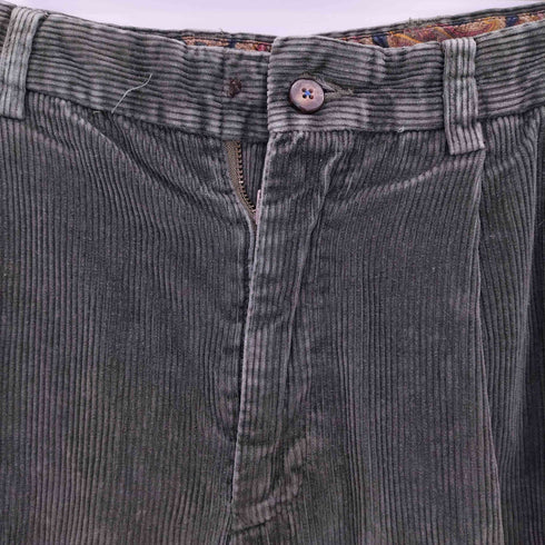 トミーヒルフィガー TOMMY HILFIGER 00s 2タック コーデュロイパンツ メンズ 30/30