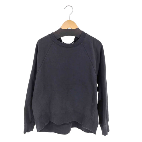 SOLTO LACEUP SWEAT バックレースアッププルオーバー メンズ FREE