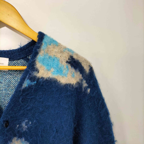 カリフォルニアランチハウス CALIFORNIA RANCH HOUSE 24AW ジャガード柄モヘヤMIX カーディガン メンズ JPN:M