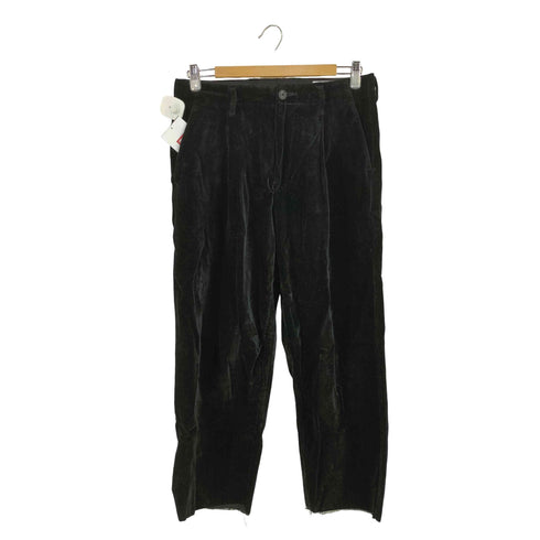 ダイエットブッチャースリムスキン DIET BUTCHER SLIM SKIN 1タック ベルベットテーパードパンツ メンズ JPN:1