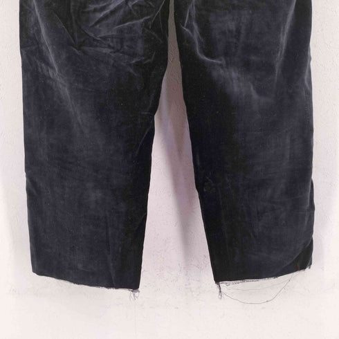 ダイエットブッチャースリムスキン DIET BUTCHER SLIM SKIN 1タック ベルベットテーパードパンツ メンズ JPN:1