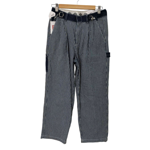 ディッキーズ Dickies ヒッコリーオープンハムパンツ メンズ US:28-29
