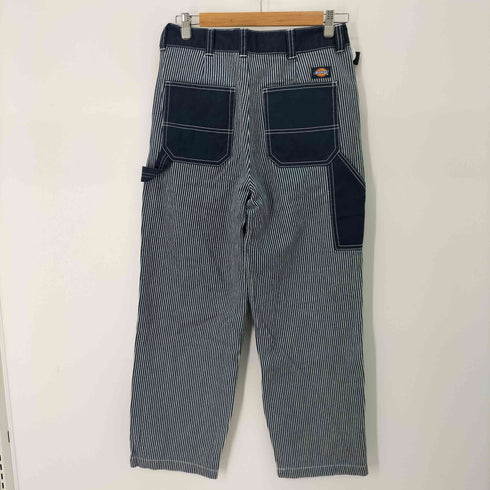 ディッキーズ Dickies ヒッコリーオープンハムパンツ メンズ US:28-29