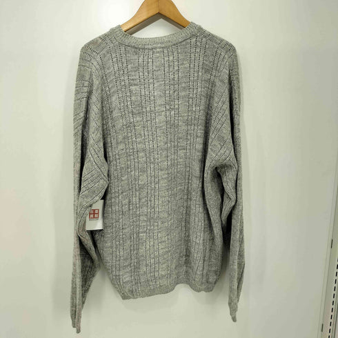 ジョンアッシュフォード JOHN ASHFORD ヘンリーネック コットンニット メンズ import:XL