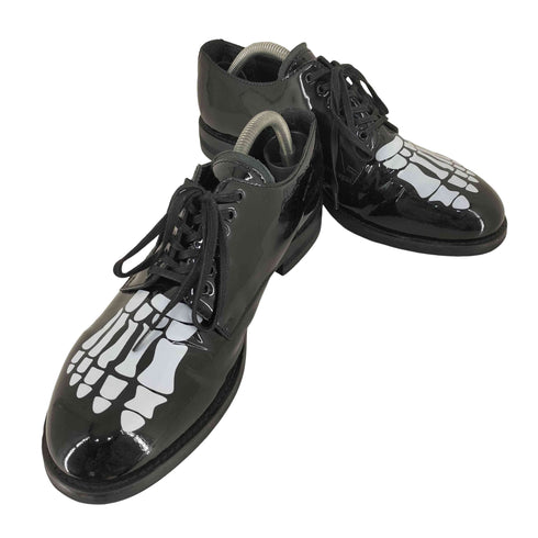 キッズラブゲイト KIDS LOVE GAITE BONE OF FICER K.L.G.WHITE プレーントゥ シューズ メンズ 8