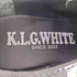 キッズラブゲイト KIDS LOVE GAITE BONE OF FICER K.L.G.WHITE プレーントゥ シューズ メンズ 8