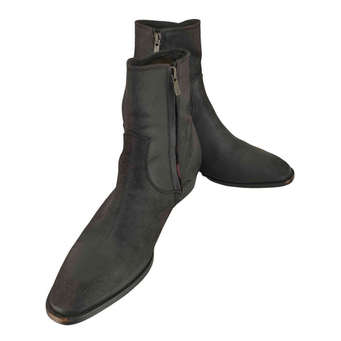 ダイエットブッチャースリムスキン DIET BUTCHER SLIM SKIN 加工 サイドジップブーツ メンズ JPN:41