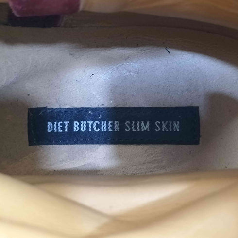 ダイエットブッチャースリムスキン DIET BUTCHER SLIM SKIN 加工 サイドジップブーツ メンズ JPN:41