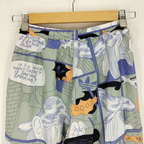 アディダスオリジナルス adidas Originals R.Y.V. HELLOW GREEN/MULTI COLOR  総柄 パンツ レディース JPN:M