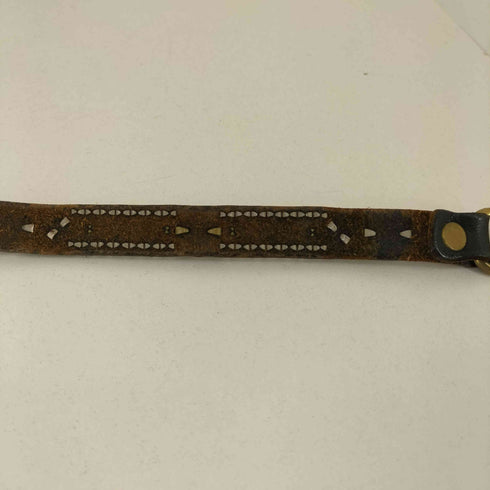 スタッズデザイン レザー ウォレットチェーン メンズ