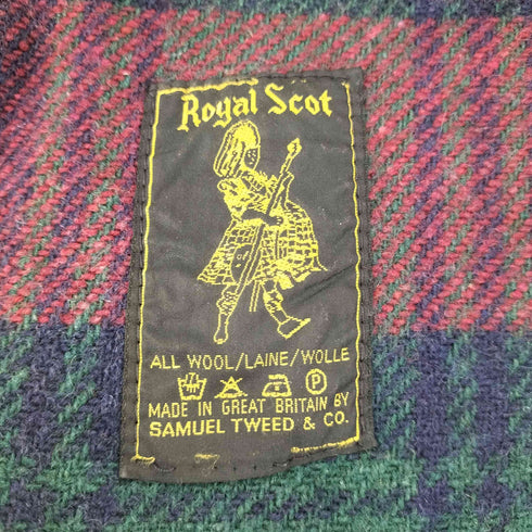 ROYAL SCOT  タータンチェック マフラー メンズ