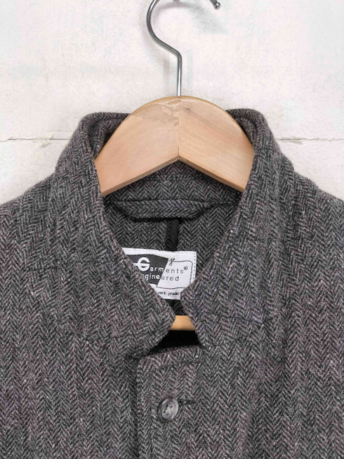 エンジニアードガーメンツ Engineered Garments MADE IN USA 旧タグ ヘリンボーン3Bテーラードジャケット メンズ L