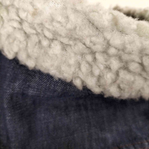 ギャップ Gap 00S OLD GAP ボアデニムジャケット メンズ import:XS