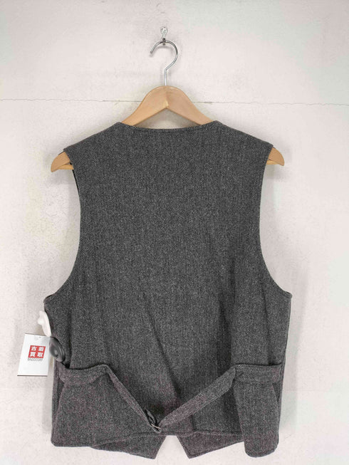 エンジニアードガーメンツ Engineered Garments MADE IN USA 旧タグ ヘリンボーン6Bベスト メンズ L