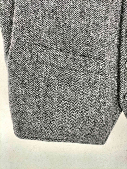 エンジニアードガーメンツ Engineered Garments MADE IN USA 旧タグ ヘリンボーン6Bベスト メンズ L
