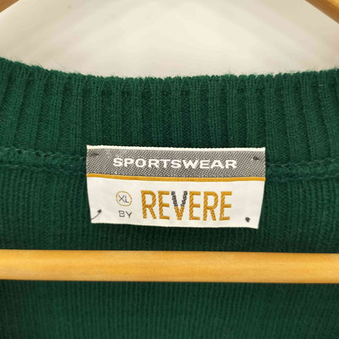 REVERE SPORTSWEAR Vネック ニットベスト メンズ XL