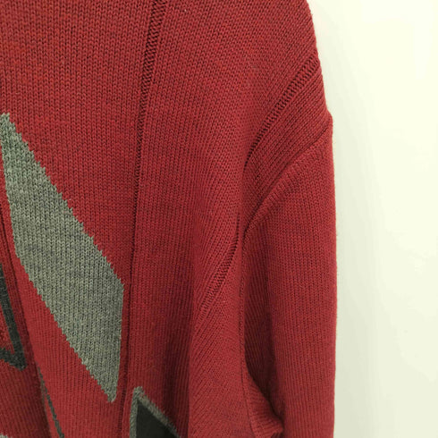 BONDE ORIGINAL ウール アクリル パターンデザイン クルーネックニット セーター メンズ 5