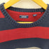 アイゾッド IZOD バングラディシュ製 ボーダー柄デザイン コットンニットセーター メンズ L