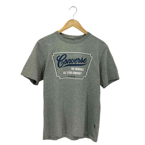 コンバース CONVERSE エンブレムロゴプリント クルーネック 半袖Tシャツ カットソー メンズ  S