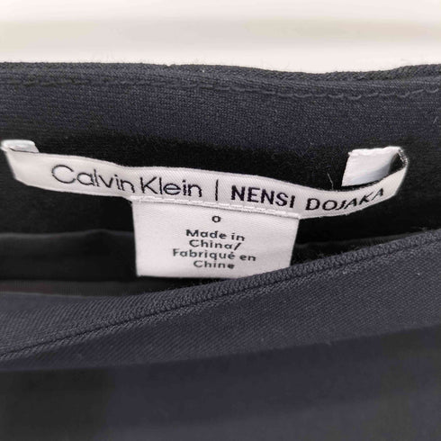 カルバンクライン CALVIN KLEIN × NENSI DOJAKA Micro Mini Wool Skirt ネンシ ドジョカ マイクロ ミニ ウールスカート レディース 0