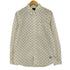 ステューシー Stussy ドット柄 ワンポイント刺繍 長袖ボタンダウンシャツ メンズ import:S