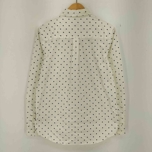 ステューシー Stussy ドット柄 ワンポイント刺繍 長袖ボタンダウンシャツ メンズ import:S