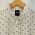 ステューシー Stussy ドット柄 ワンポイント刺繍 長袖ボタンダウンシャツ メンズ import:S