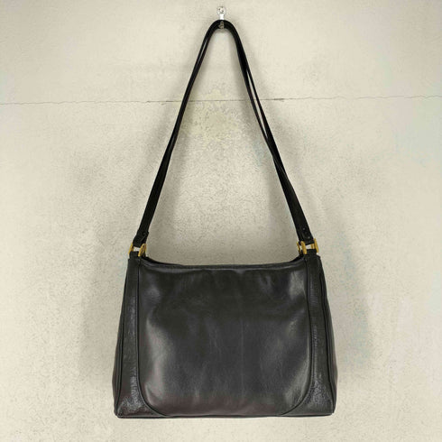 MORESCO フェイクレザーショルダーバッグ レディース