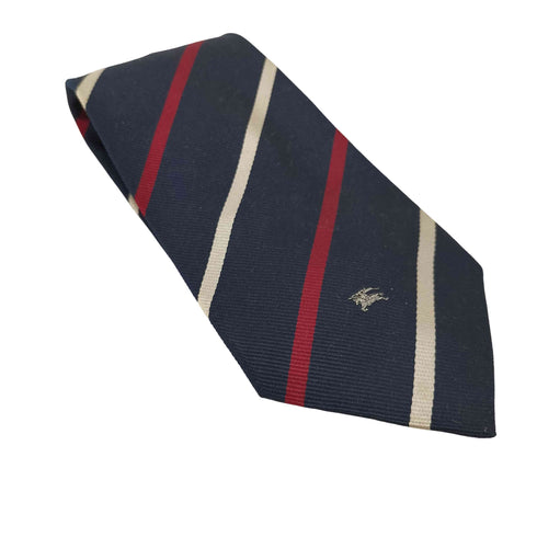 バーバリーズ BURBERRYS ロゴ刺繍ストライプネクタイ メンズ