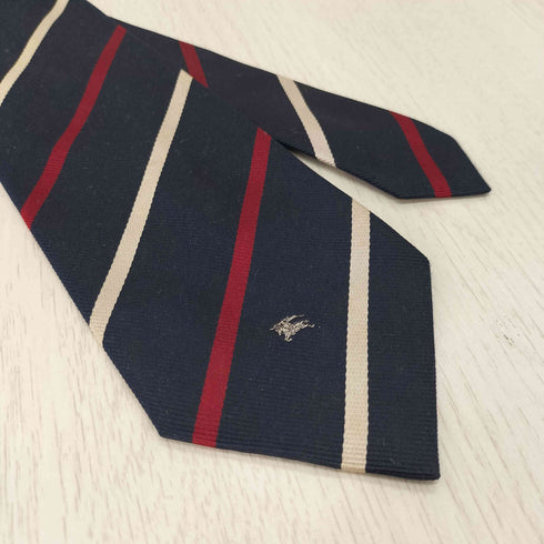 バーバリーズ BURBERRYS ロゴ刺繍ストライプネクタイ メンズ