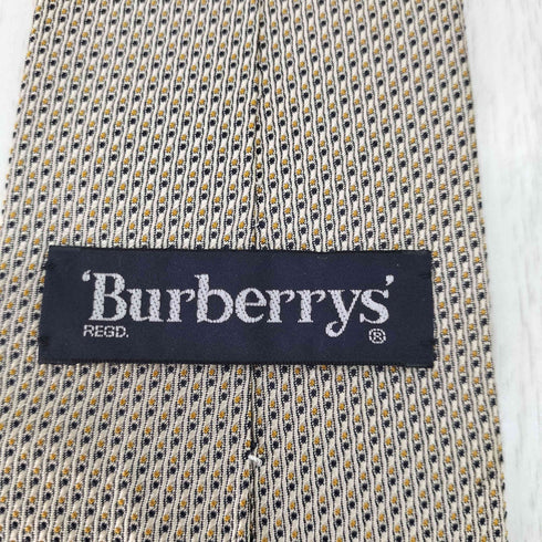 バーバリーズ BURBERRYS 総柄シルクネクタイ メンズ