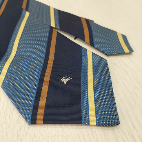 バーバリーズ BURBERRYS 騎士刺繍ストライプネクタイ メンズ