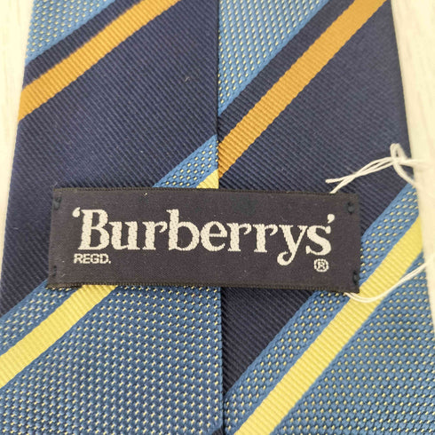 バーバリーズ BURBERRYS 騎士刺繍ストライプネクタイ メンズ